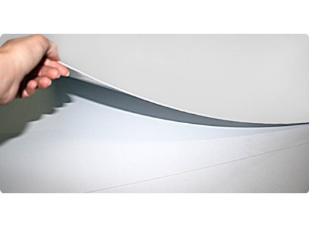 CHAPA EM PVC BRANCA ou TRANSPARENTE 1 mm x 2 M x 1 M